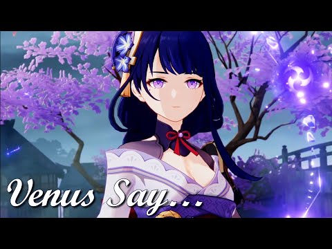 【原神 MAD】Venus Say...【雷電将軍】【八重神子】(1080p)