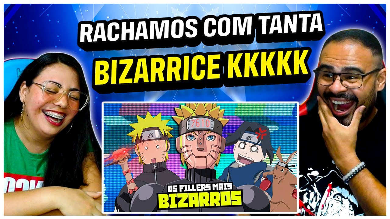 REACT VIAJANTE GALÁCTICO | Os FILLERS mais BIZARROS (e ZOADOS) de NARUTO 💀🤣
