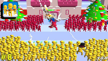 Gun Clash 3D - Gameplay (iOS, Android) Walkthrough Part 8 | Level 51 - 60