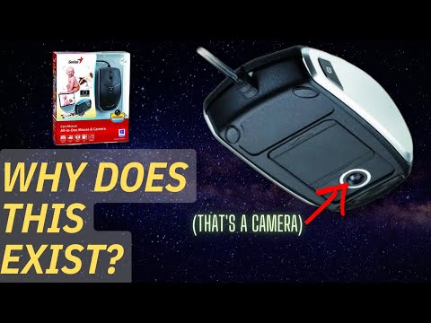 This Mouse Has a BUILT-IN CAMERA | Cam Mouse Review