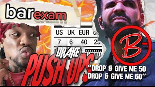 DRAKE KICKS IT OFF FIRST | DRAKE - PUSH UPS (BAR EXAM) | KENDRICK LAMAR DISS