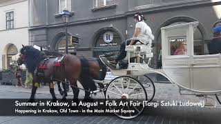 Cepelia Folk Art Fair - Krakow, Poland - August 2020