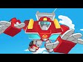 Жара на подходе! | Детский мультфильм | Полный эпизод | Спасательные роботы-трансформеры