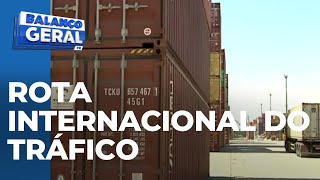 Rota internacional do tráfico tira proveito da estrutura do porto e da localização de Paranaguá