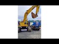 KOMATSUExcavators go to work in the construction site - Way Excavator Techniques with Machinery #42