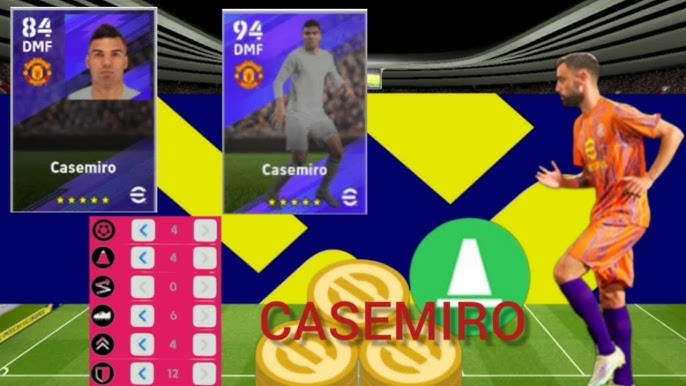 Casemiro Club Transfer Card Level Progress 96 Rated 🔥 - Youtube