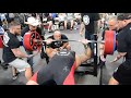 Julius Maddox 625 - 770 lbs  RAW Bench and 800 lbs attempt