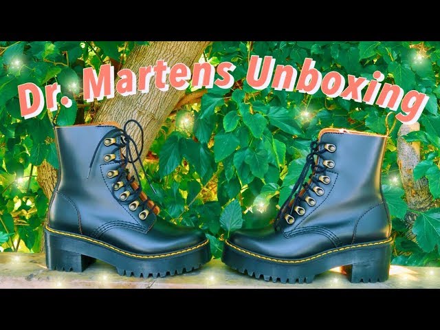 DR. MARTENS UNBOXING// LEONA REVIEW