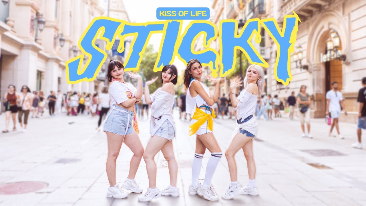 [KPOP IN PUBLIC BARCELONA] KISS OF LIFE - 'STICKY | Dance cover by RED SAKURA