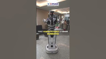 First Humanoid Robot of Bihar- Sumedha #robot #humanoidrobot