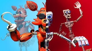 Tutorial: How to make FNAF action figure | Foxy & Endoskeleton