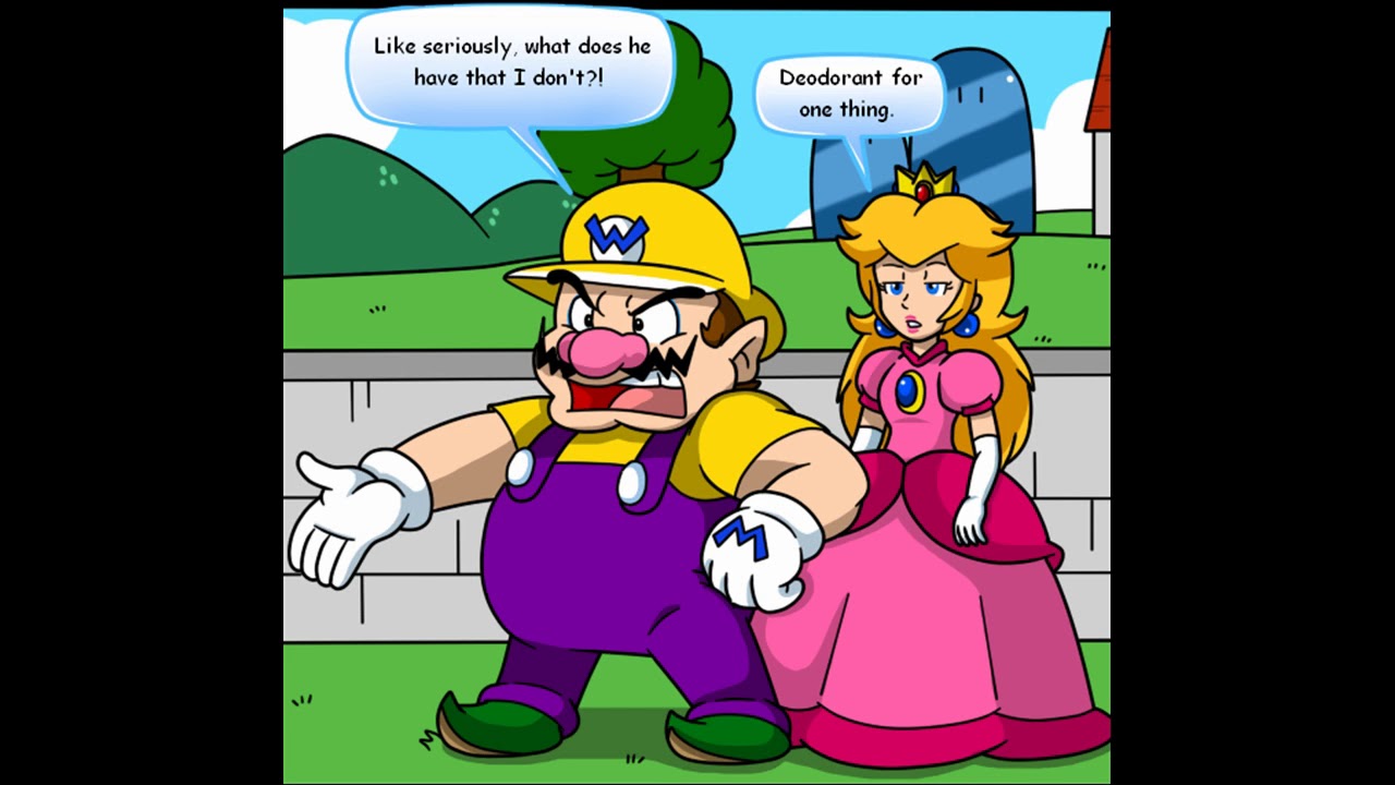 wario and peach