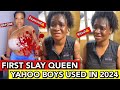 First slay queen to be used by yahoo boys for money in 2024 see how