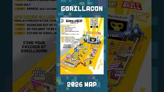 This Is You Map to Fun at GorillaCon! #gtag #gorillacon #gaming