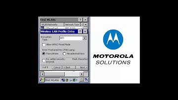 MC9190 WLAN CE6 setup update