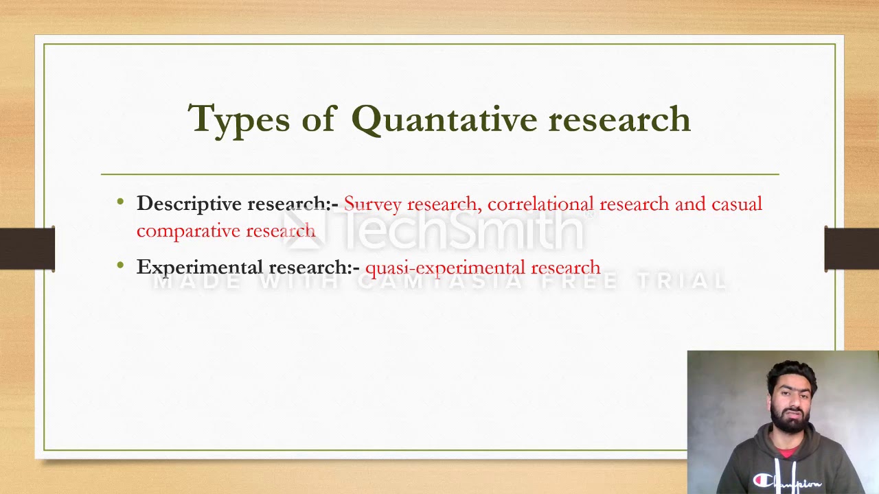 definition of quantitative research by authors