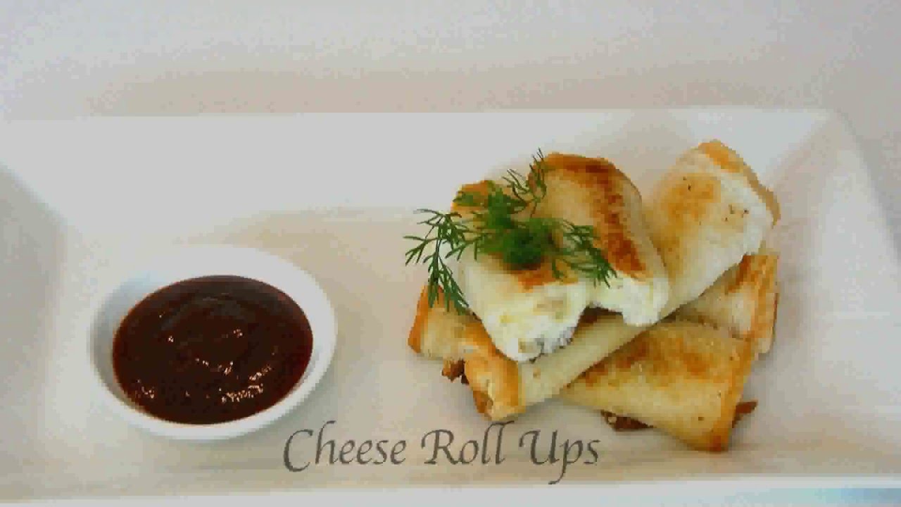 Cheese Roll Ups | chefharpalsingh