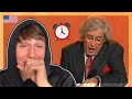 American Reacts to "Dave Allen - Teaching Kids Time"