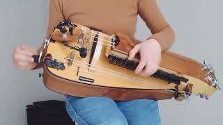 Polcas Gallegas ; Polca do Saviñao &amp; Polca de Viqueira / Zanfona ( Hurdy Gurdy)