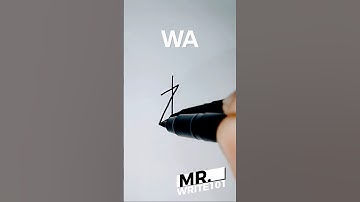 Learn to write hiragana "WA" in nihongo