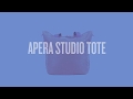 Apera studio tote