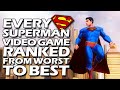 Every Superman Game Ranked From WORST To BEST