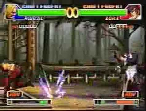 kof 98 bug Iori yagami