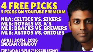 Thursday NBA Basketball Picks Predictions Best Bets 04/30/2026 Indian Cowboy Picks Predictions Bets