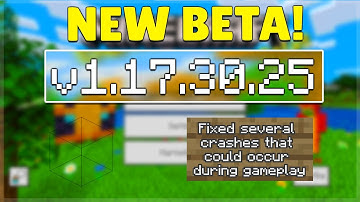 MCPE 1.17.30.25 BETA POSSIBLE LAST 1.17 BETA! Minecraft Pocket Edition Invisible Blocks Fixed