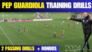 Pep Guardiola Training Drills / 2 Passing Drills