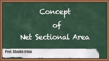 Concept of Net Sectional Area - Design of Tension Members