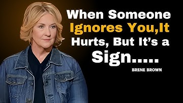 When Someone Ignores You, It Hurts, But It