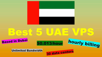 Best 5 UAE VPS