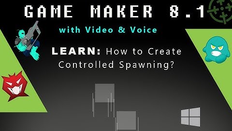 Game Maker 8.1: How to Create Controlled Spawning?