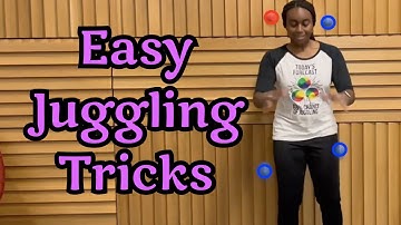 Combine Bounce and Toss juggling!  Easy| 3 and 4 Ball Juggling Tricks | Juggling Tutorial