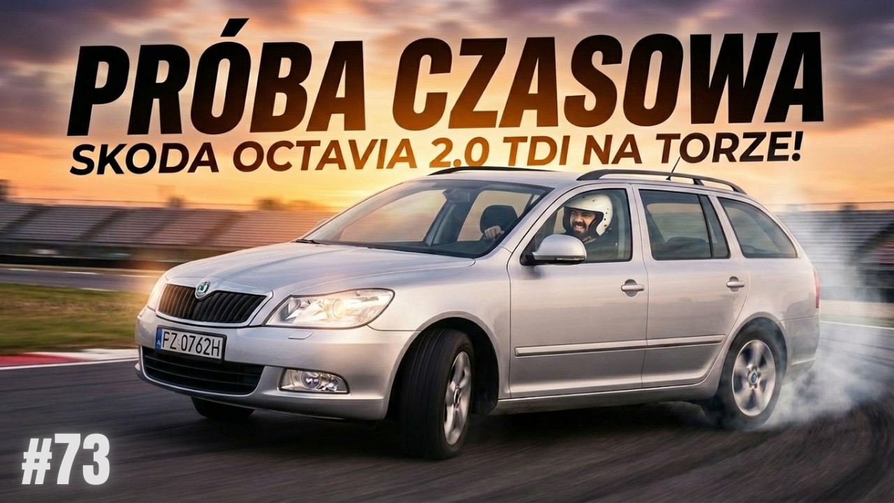 Skoda Octavia II 2.0 TDI - Test na torze | Na Krzywej #73