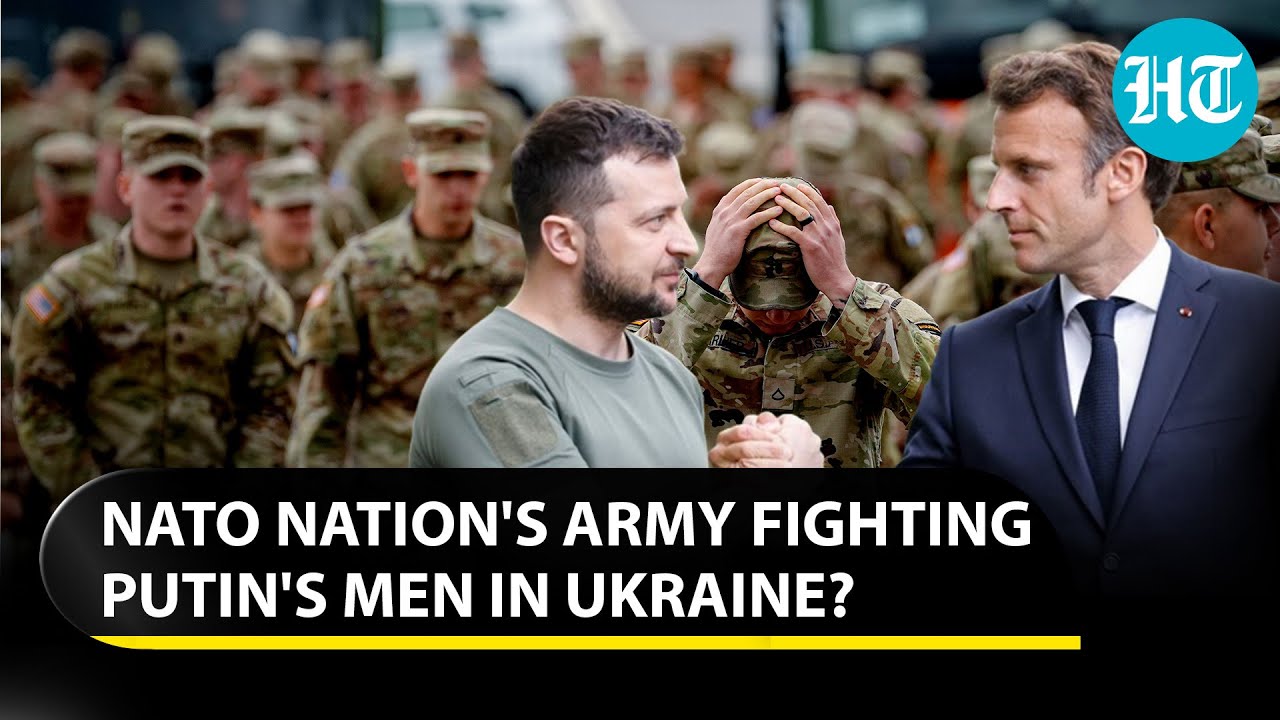 NATO nation France sent troops to Ukraine amid Putin's war? | 'Top Secret'  Pentagon Files - YouTube