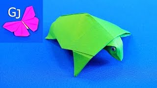 Оригами Черепаха из бумаги Оригами Черепаха из бумаги