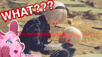 I am so Confused... 🤍🖤 Nier Automata First Playthrough Part 5 (Final Part Read Desc.)