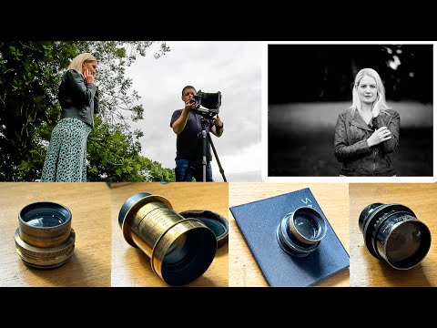 Testing four antique large format lenses: Ross, Emil Busch, Oscar Simon, Perken Son and Rayment
