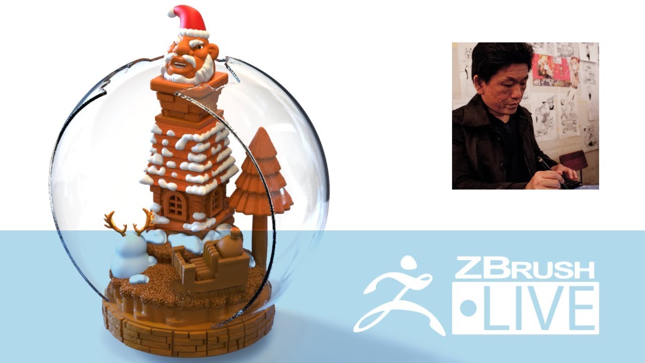 3d animation internships Fukui Nobuaki - ZBrushCore 超入門講座 出張LIVE - Episode 5 (In Japanese)
