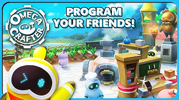 AUTOMATE ROBOTS IN NEW SURVIVAL GAME! Omega Crafter - Early Access