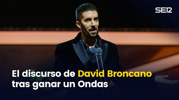 El discurso de David Broncano y el show de Grison tras recibir un Ondas por La Revuelta