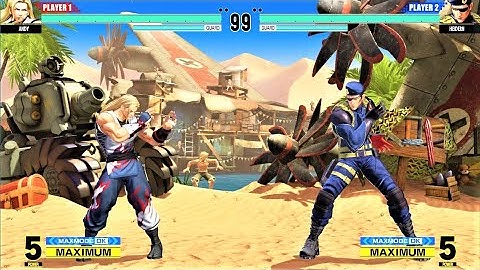Andy Bogard vs Heidern (Hardest AI) - KOF XV