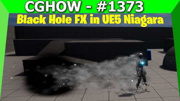 Voorproefje: Hoe je een zwart gat creëert in UE5 Niagara
