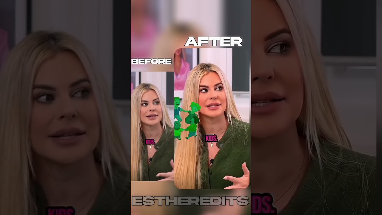 before and after video I edited #shorts
