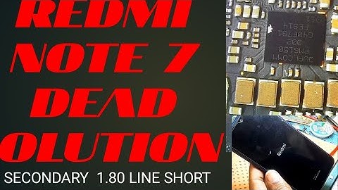 Redmi note 7 dead solution