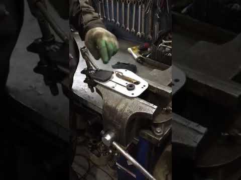 Опрессовка теплообменника. На Опеле.