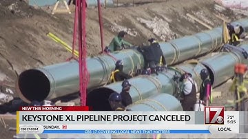 Keystone XL Pipeline project canceled