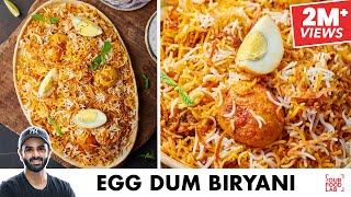 Egg Dum Biryani Recipe | बनाइए दमदार अंडा दुम बिरयानी | Chef Sanjyot Keer